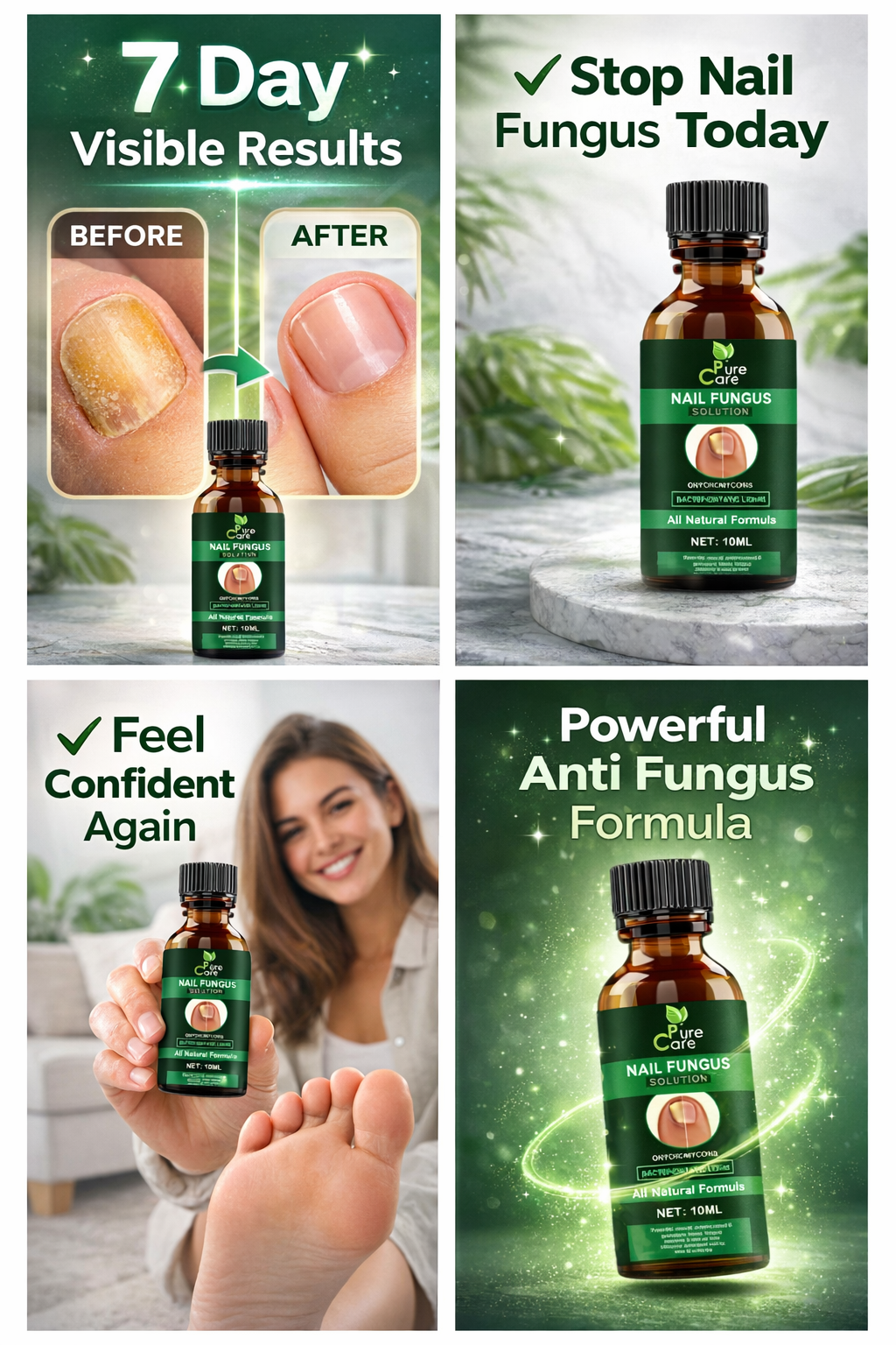 Pure Care Nail Fungus Solutions in action