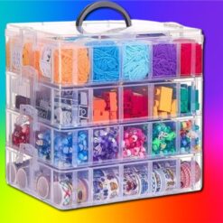 4 Layer Plastic Multipurpose Plastic Compartment Storage Box