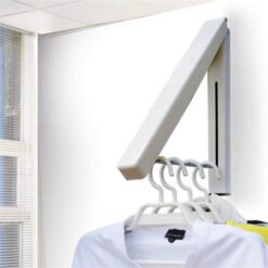 Wall Mounted Folding Cloth Hanging Rack