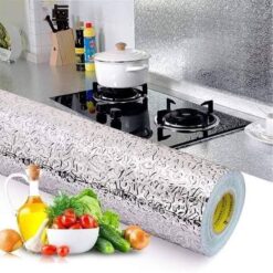 2Roll Aluminium Kitchen Foil Stickers Wallpaper