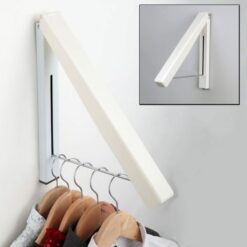 Wall Mounted Fold able Clothes Hang Organizer