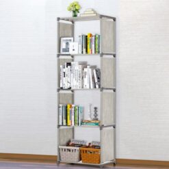 DIY style adjustable bookcase