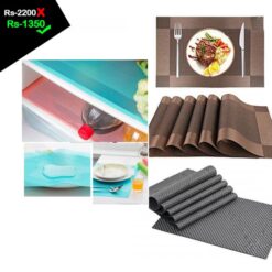 6pcs Waterproof Fridge Mat Pad