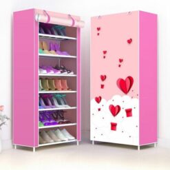 7 Layer Shoe Rack With Fabric Cover